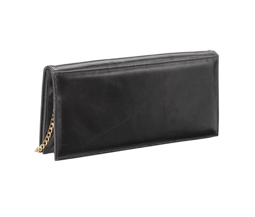 Women’s Genuine Leather 3 Way Clutch Purse Worn as a Shoulder, Under Arm or Crossbody bag.